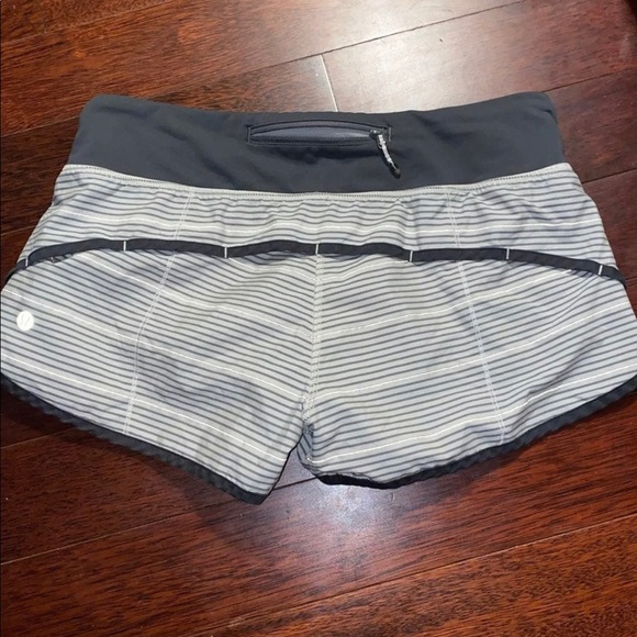 Lululemon Striped Speed Shorts Hyperstripe - Picture 2 of 7